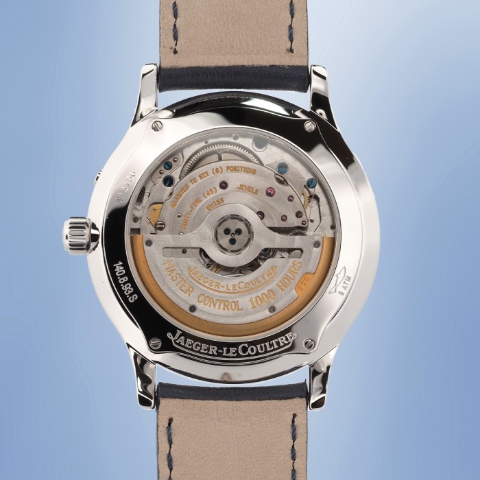 Jaeger-LeCoultre - Master Control 1000 Hours Power Reserve and Date with original box Ref.140.8.93 S 
