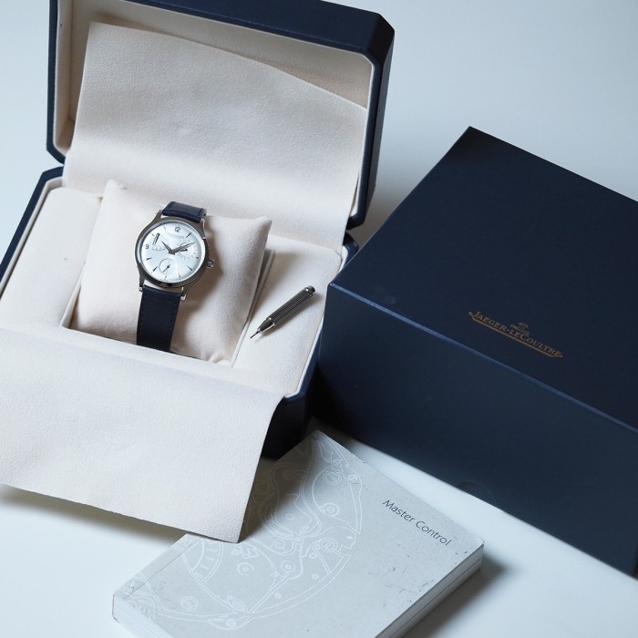 Jaeger-LeCoultre - Master Control 1000 Hours Power Reserve and Date with original box Ref.140.8.93 S 