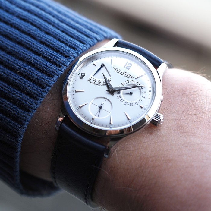 Jaeger-LeCoultre - Master Control 1000 Hours Power Reserve and Date with original box Ref.140.8.93 S 