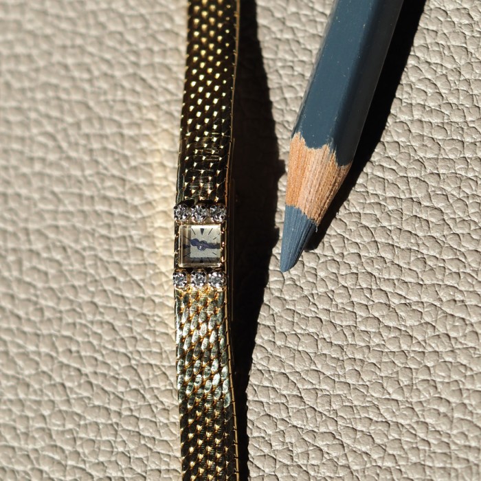 Jaeger-LeCoultre - JLC Calibre 101 jewellery watch in 18k YG and diamonds