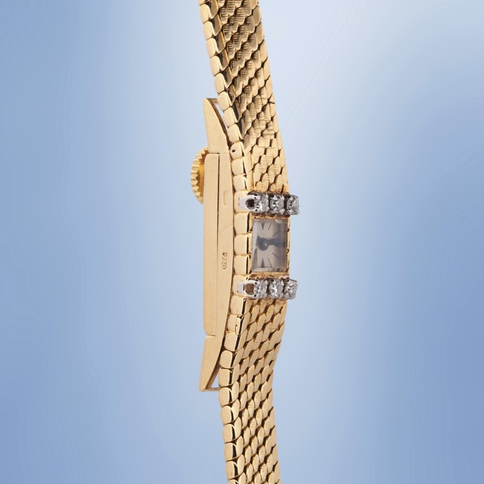 Jaeger-LeCoultre - JLC Calibre 101 jewellery watch in 18k YG and diamonds