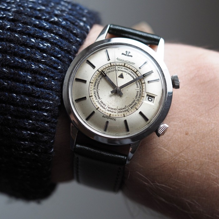 Jaeger-LeCoultre - Memovox WorldTime Alarm Vintage Circa 1960 Ref. E855