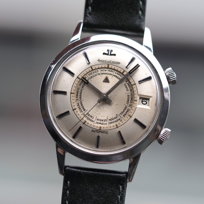Jaeger-LeCoultre - Memovox WorldTime Alarm Vintage Circa 1960 Ref. E855