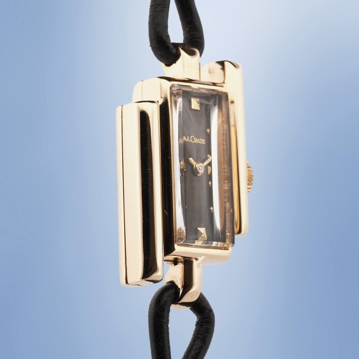 LeCoultre - Vintage Mechanical Jewelry Watch in 14ct Yellow Gold Ref. 585
