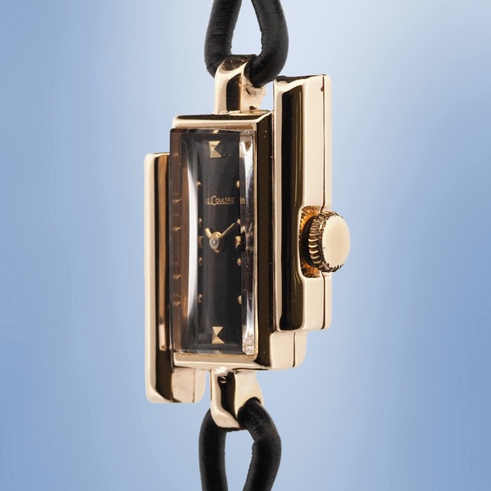 LeCoultre - Vintage Mechanical Jewelry Watch in 14ct Yellow Gold Ref. 585