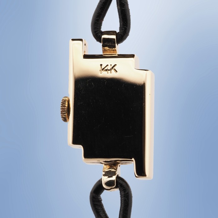 LeCoultre - Vintage Mechanical Jewelry Watch in 14ct Yellow Gold Ref. 585