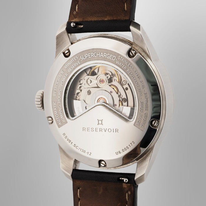 Le Réservoir - Supercharged Classic Jump Hour Automatic Rétrograde Full Set Circa 2023 Ref. RSV01.SC/130-12
