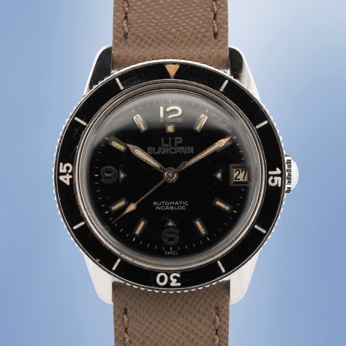 Blancpain LIP - Fifty Fathoms Automatic Incabloc Vintage Diver Circa 1960