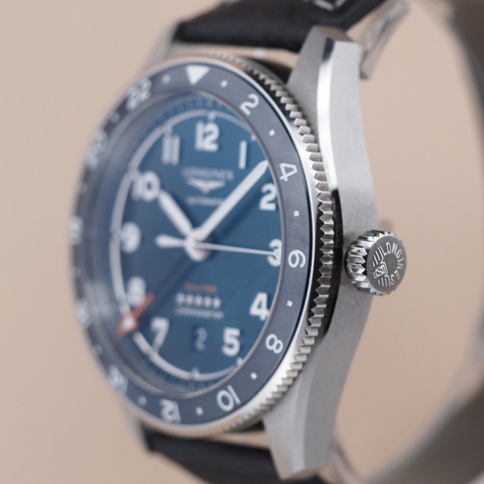 Longines - Spirit Zulu Time GMT Blue Full Set Ref. L3.812.4