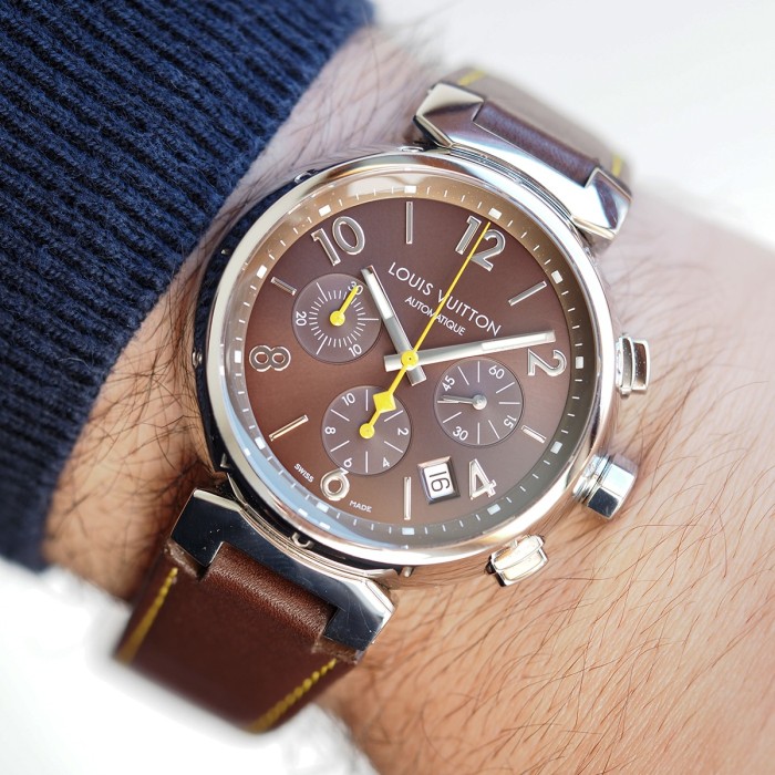 Louis Vuitton - Tambour Chronograph Ref. Q1121