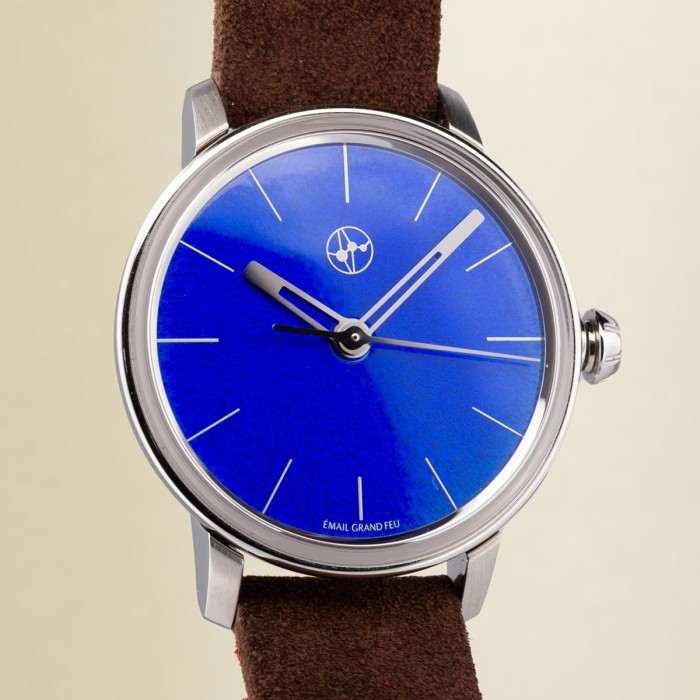 Lundis Bleus - 1120-EU « Bleu Roi » Email Grand Feu Full set