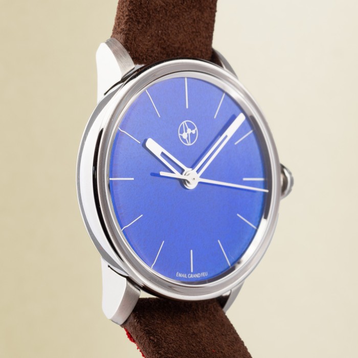 Lundis Bleus - 1120-EU « Bleu Roi » Email Grand Feu Full set