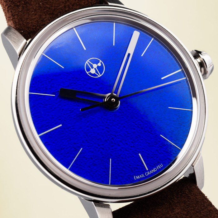Lundis Bleus - 1120-EU « Bleu Roi » Email Grand Feu Full set