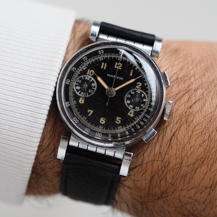 Marvin - Vintage Jumbo Chronograph Valjoux 22