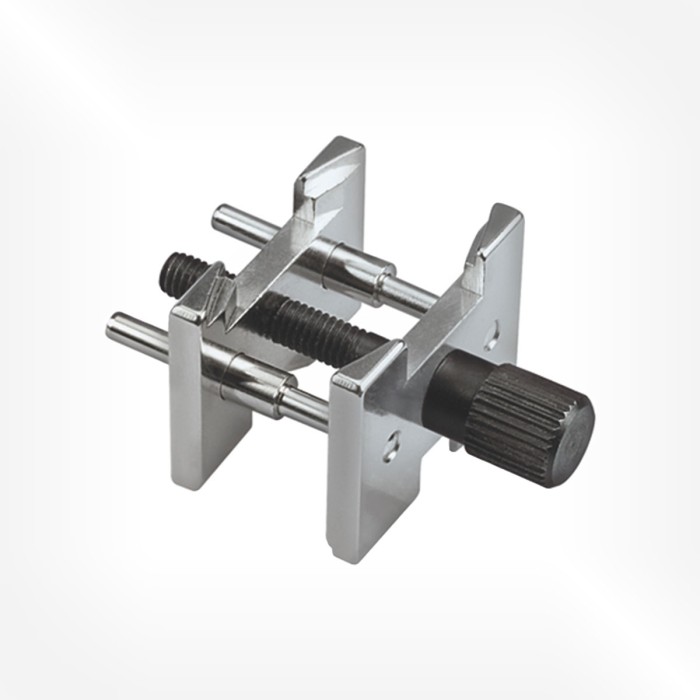 Horotec - Reversible movement holder with screw, calibre 3 3/4…11'''