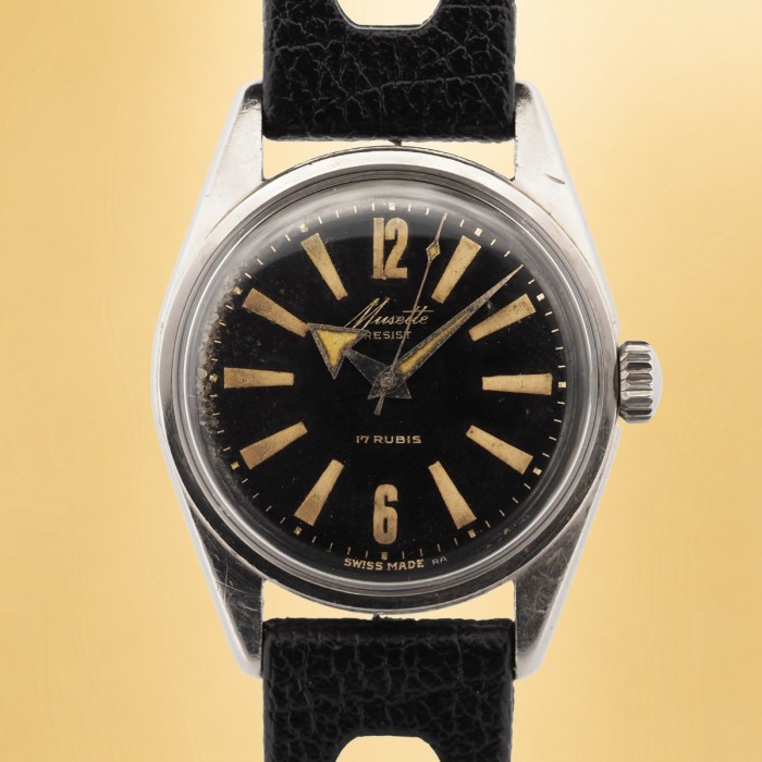 Musette - Resist Diver Vintage Radium Circa 1940 Ref. 234 A