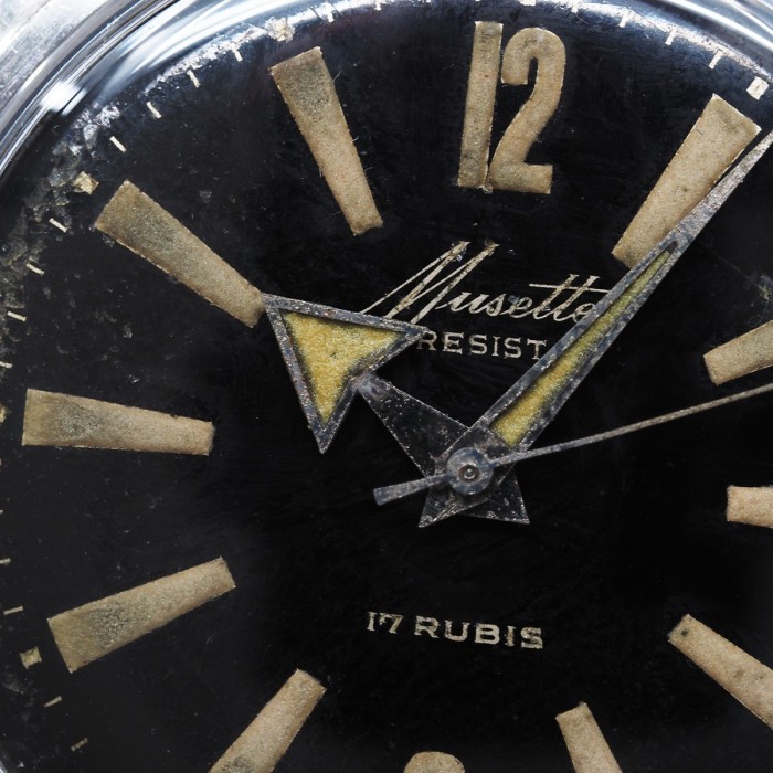 Musette - Resist Diver Vintage Radium Circa 1940 Ref. 234 A
