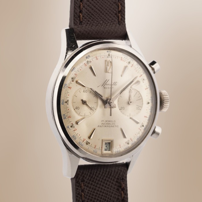 Musette - Resist Chronograph Jumbo Vintage Landeron 187 Ref. 1006