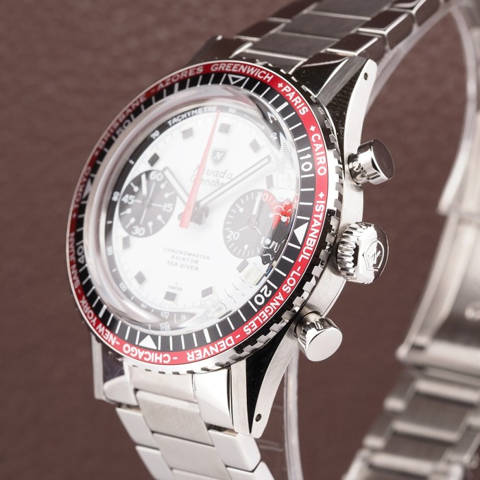 Nivada - Chronomaster Aviator Sea Diver Singer Paul Newman Inter. Bezel 38mm Full Set 2024