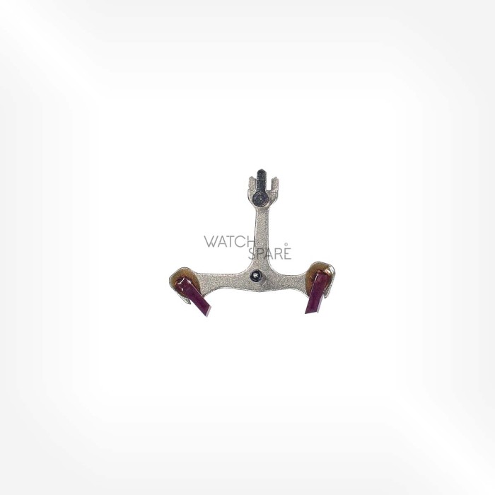 Omega Cal. 530 - Jewelled pallet fork and staff 1316