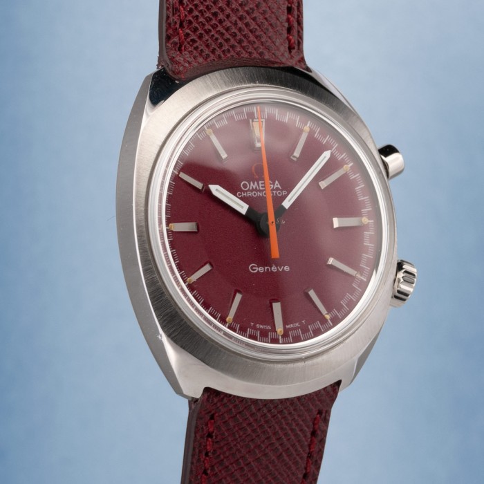 Omega - Chronostop Ref. 145.009 "Burgundy"
