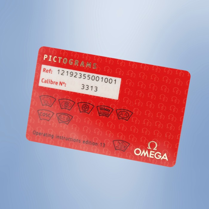 Omega - Constellation Mission Hills Golf World Cup Ref. 121.92.41.50.01.001