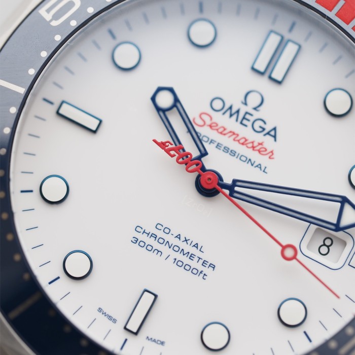 Omega - Seamaster Diver 300 M James Bond 007 Commander's Watch Full Set Circa 2017 Ref. 212.32.41.20.04.001