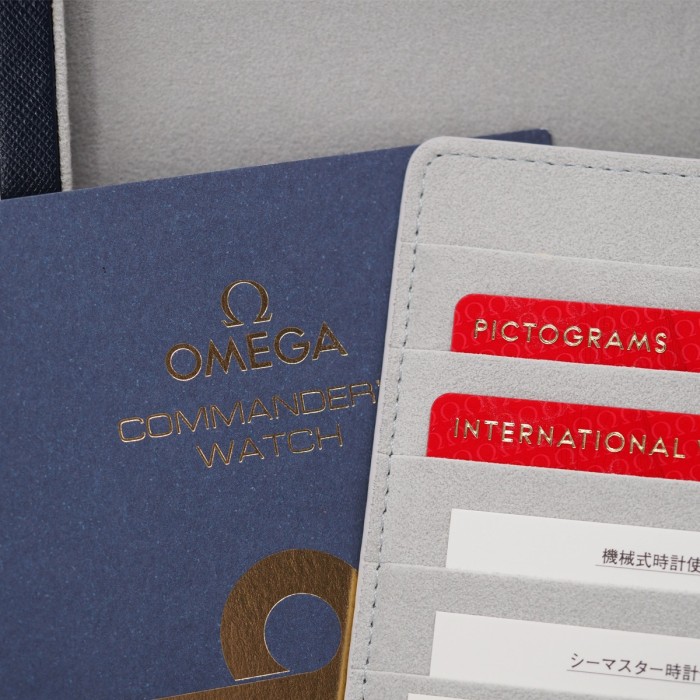 Omega - Seamaster Diver 300 M James Bond 007 Commander's Watch Full Set Circa 2017 Ref. 212.32.41.20.04.001