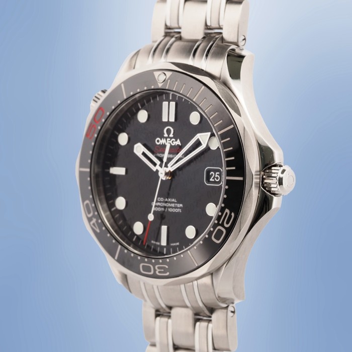 Omega - Seamaster 300M James Bond 50th Anniversary Co-Axial Chronometer Limited Edition of 11'007 Pieces Circa 2012 Ref. 212.30.41.20.01.005