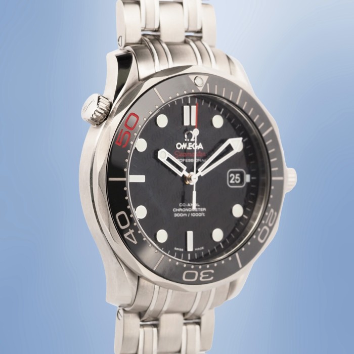 Omega - Seamaster 300M James Bond 50th Anniversary Co-Axial Chronometer Limited Edition of 11'007 Pieces Circa 2012 Ref. 212.30.41.20.01.005