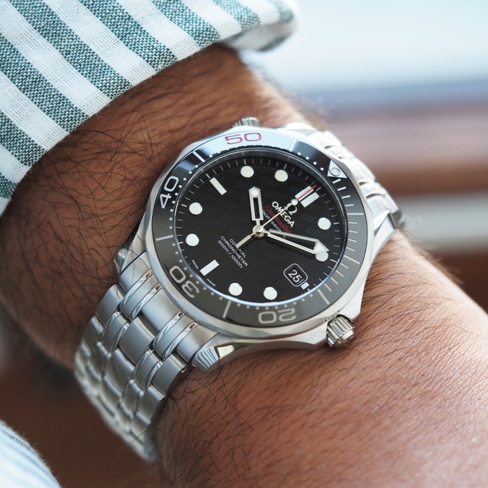 Omega - Seamaster 300M James Bond 50th Anniversary Co-Axial Chronometer Limited Edition of 11'007 Pieces Circa 2012 Ref. 212.30.41.20.01.005