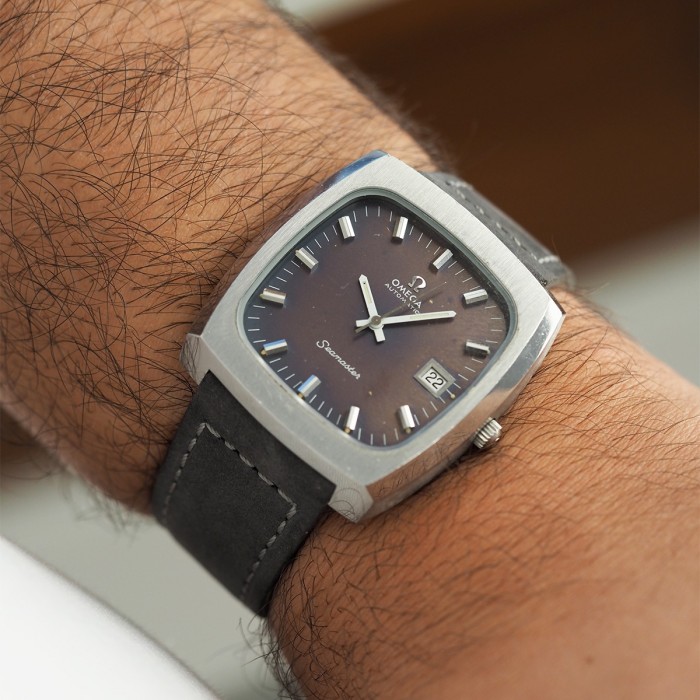 Omega - Seamaster TV Case Vintage Patina Cal. 1012 Circa 1973 Ref. 166.0138