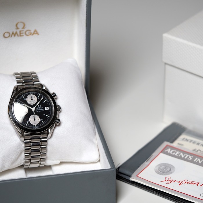 Omega - Speedmaster Chronograph Reduced Automatic 39mm Box & Papers Ref.3511.50 