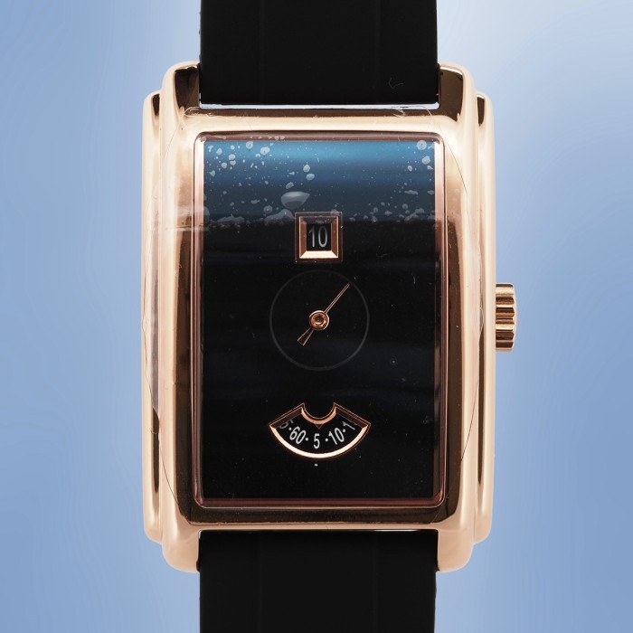 Omnis -  Initiale Sport Jump Hour Rose Gold Circa 2026 with box