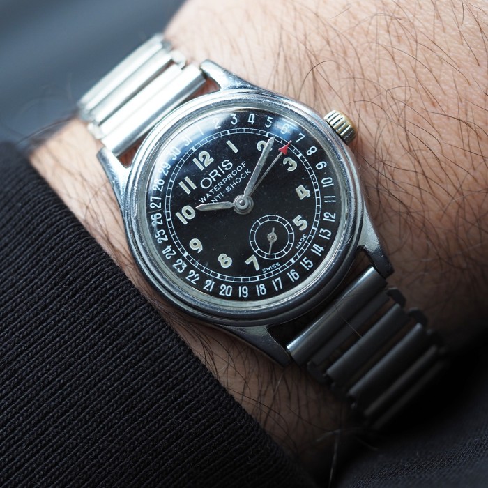 Oris - Big Crown Pointer Date Vintage Circa 1960 Cal.677