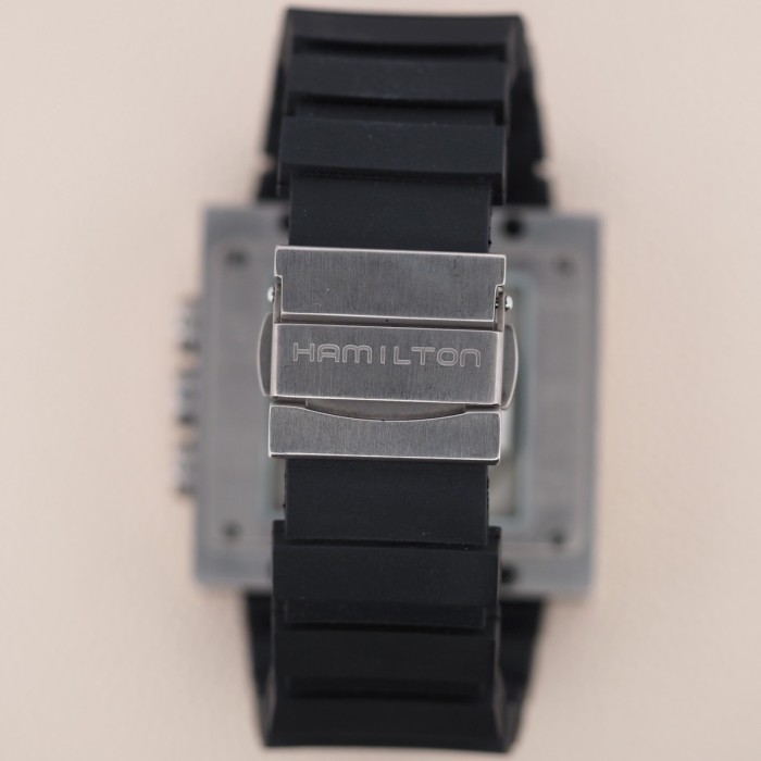 Hamilton - Khaki Code Breaker Chronograph Titanium Valjoux 7753 Ref. H796160