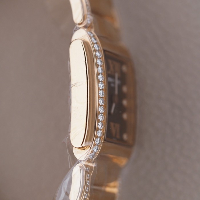 Patek Philippe - Twenty~4 18k Rose Gold with Diamonds on the Links Ref. 4910/11R-010