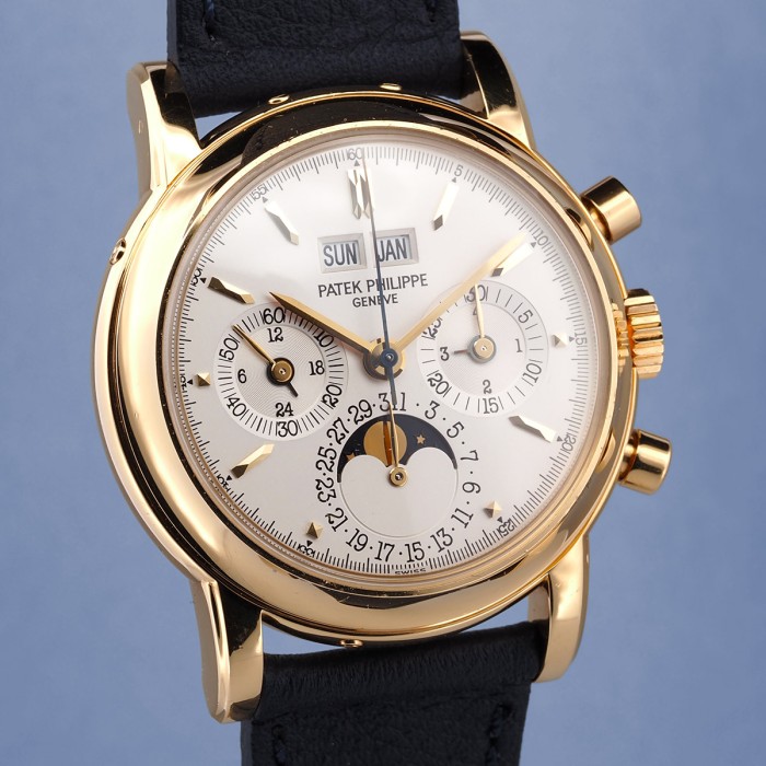 Patek Philippe -  3970 "fourth series"  Full Set Perpetual Calendar Chronograph in 18k YG
