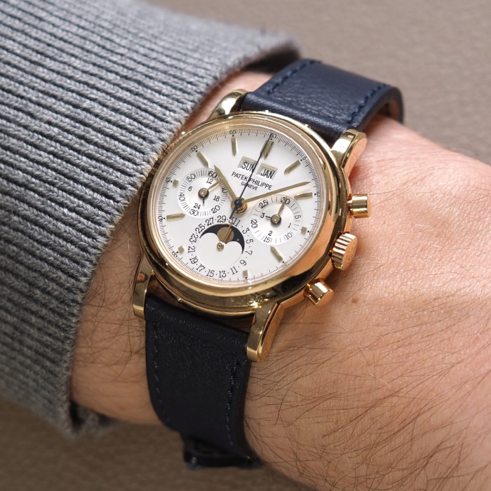 Patek Philippe -  3970 "fourth series"  Full Set Perpetual Calendar Chronograph in 18k YG