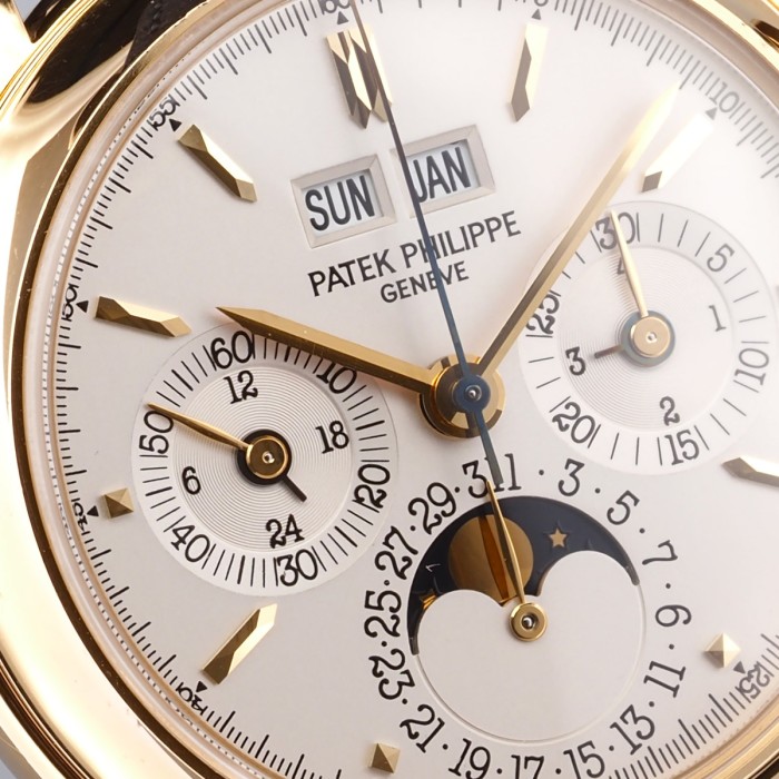 Patek Philippe -  3970 "fourth series"  Full Set Perpetual Calendar Chronograph in 18k YG