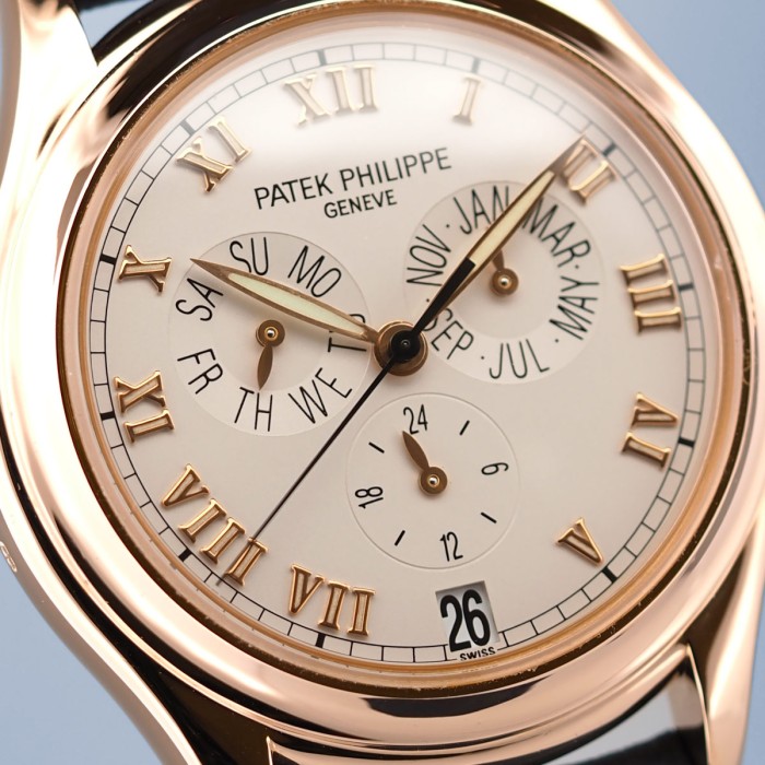 Patek Philippe - Annual Calendar Réf. 5035R in 18k pink gold Full Set