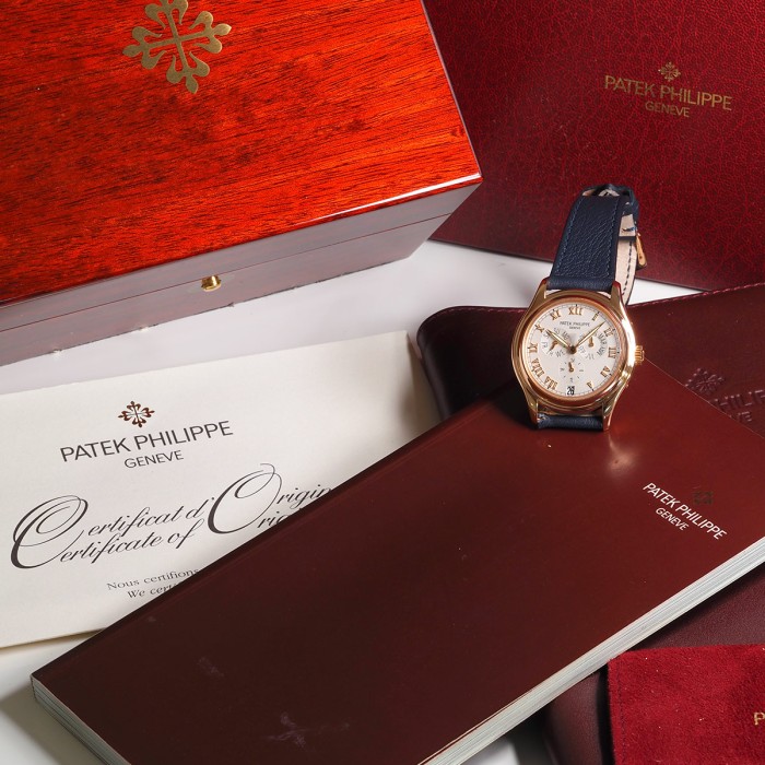 Patek Philippe - Annual Calendar Réf. 5035R in 18k pink gold Full Set