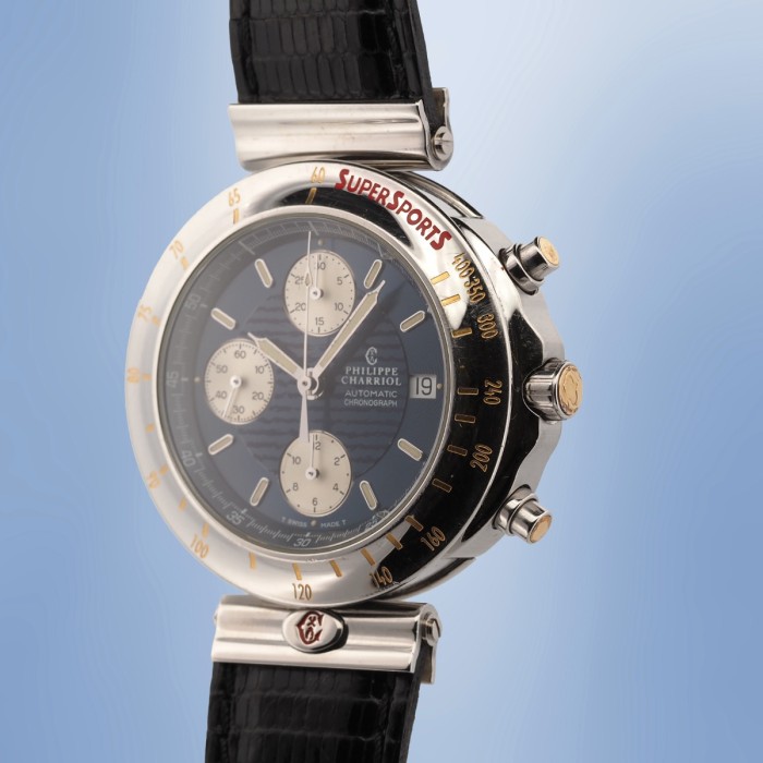 Philippe Charriol - Super Sports Chronograph Automatic Circa 1990 Ref. 60.96