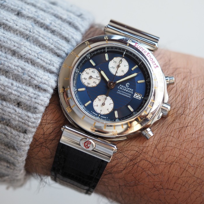 Philippe Charriol - Super Sports Chronograph Automatic Circa 1990 Ref. 60.96