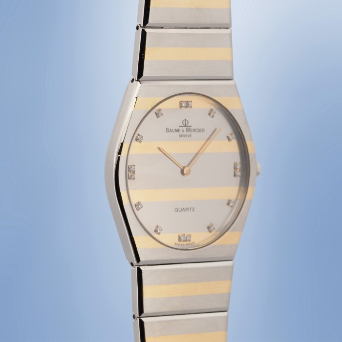 Baume & Mercier - Monte Carlo Zebra Diamonds Quartz Circa 1980 Ref. 5122.038
