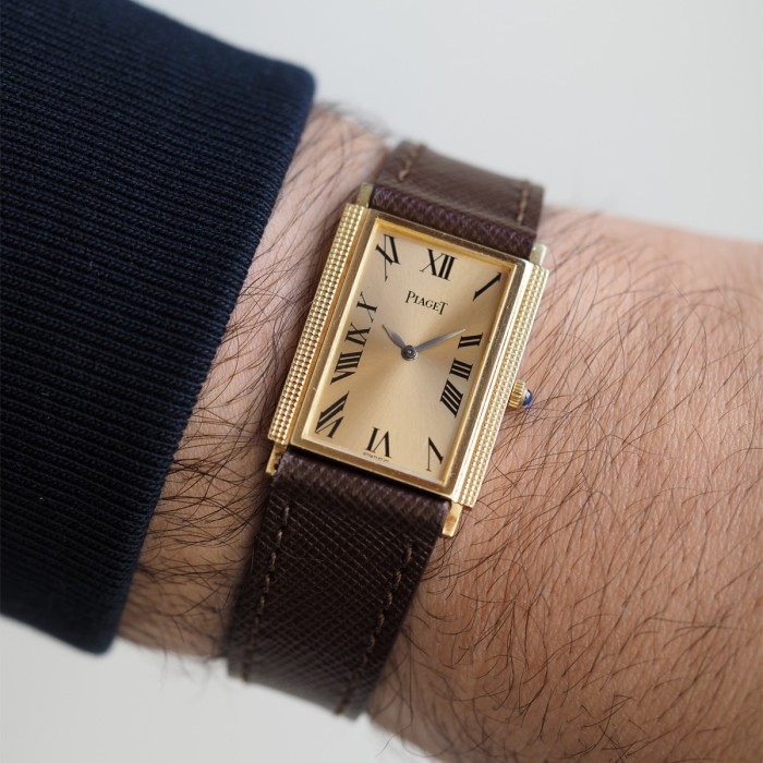 Piaget - Rectangular Manual Cal. 9P 18k Yellow Gold Circa 1970 Ref. 9212
