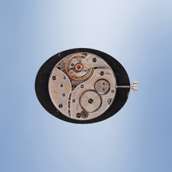 Piaget - Vintage Oval 9P Mechanical 18k White Gold Ref. 9871