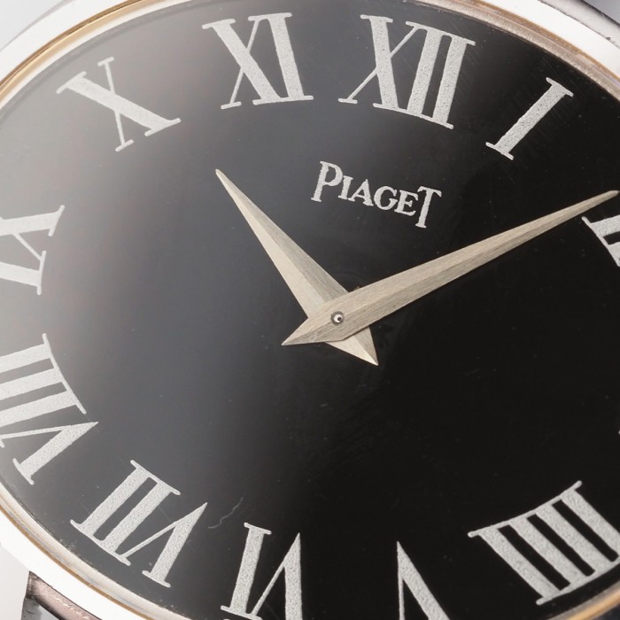 Piaget - Vintage Oval 9P Mechanical 18k White Gold Ref. 9871