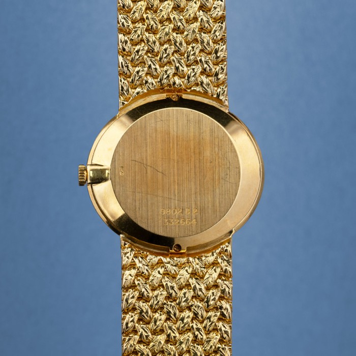 Piaget - Vintage Or 18ct Ref.9802 D2
