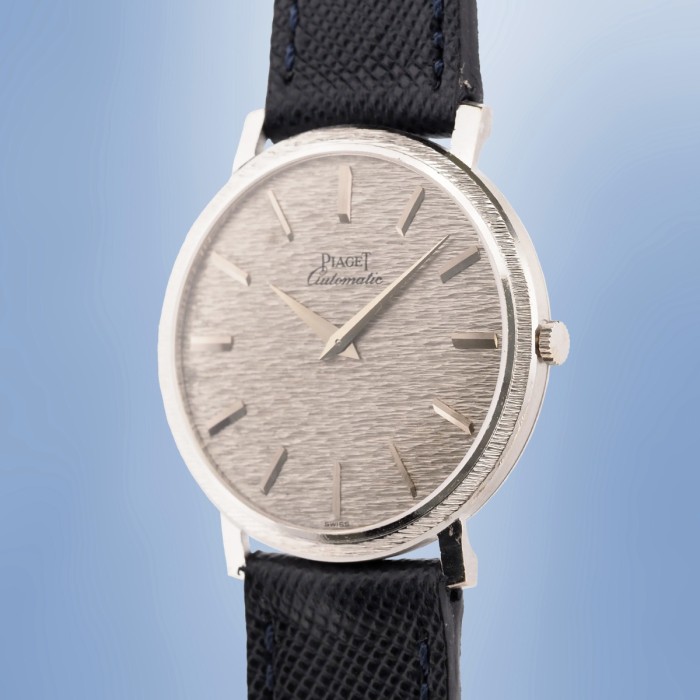 Piaget - Altiplano Palace Finishing Calatrava Style Micro-Rotor Cal. 12P1 Extra-Flat White Gold Circa 1970 Ref. 12603